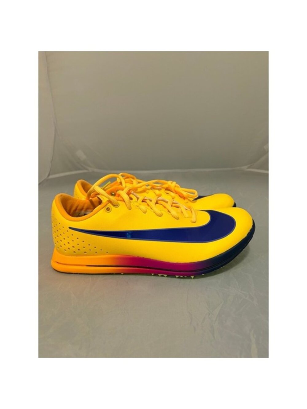 Nike Triple Jump Elite 3 track and field jumping shoes sz 10.5 HV6425 800 yellow